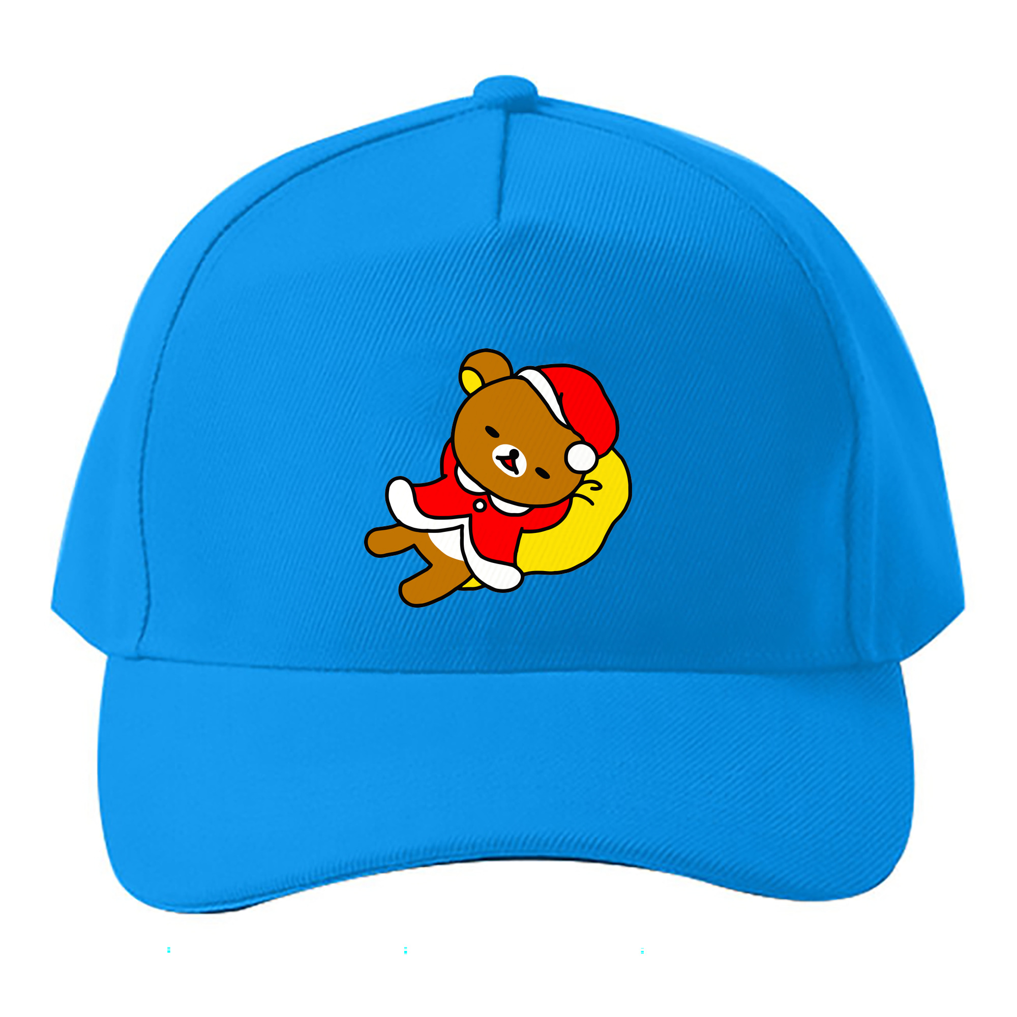 （画像用） リラックマ リラックマ キイロイトリ Rilakkuma Korilakkuma Kiiroitori ベースボールキャップ 綿100％ 男女兼用 帽子 スポーツ